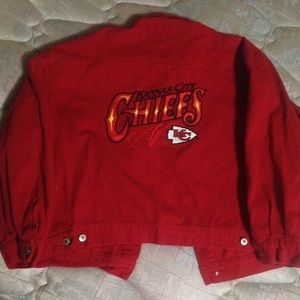 Kansas City Chiefs Denim Jacket